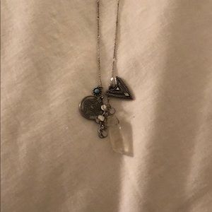 Long Crystal Necklace